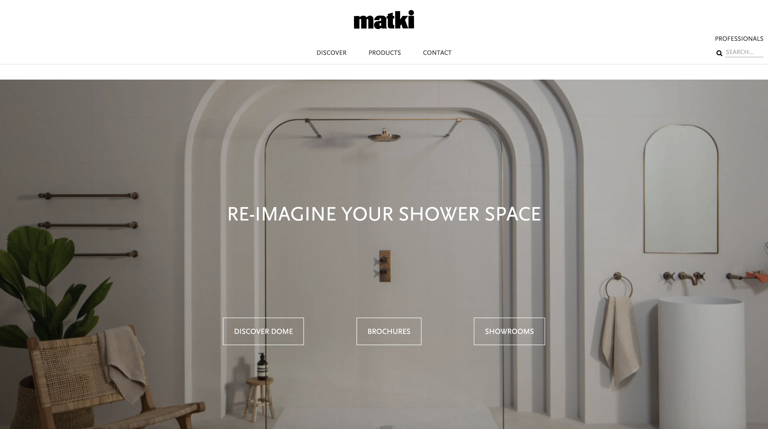 Matki website screenshot